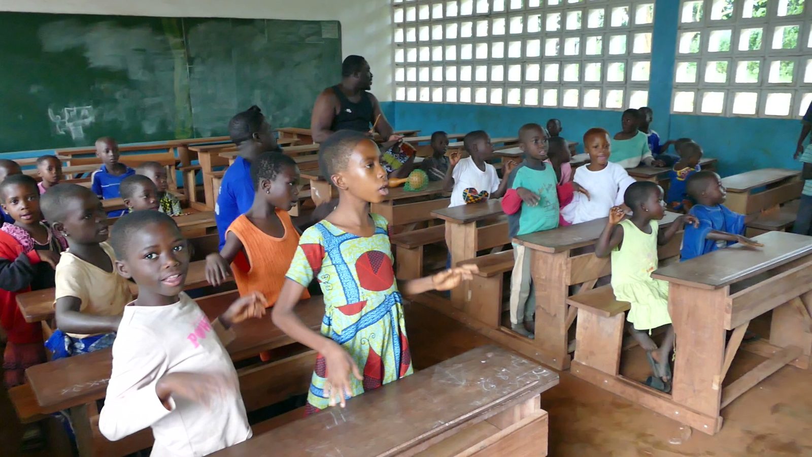 Enfants en classe