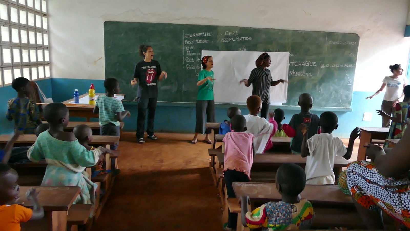 Atelier en salle de classe